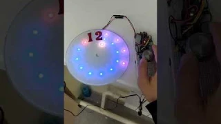 Часы на адресных светодиодах