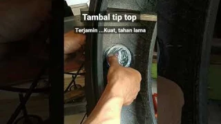cobalah ban anda kalau bocor di tambal dengan cara seperti ini #tambalban #motovlog #otomotif