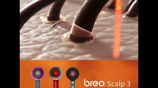 Scalp Massage With Red Light Stimulation