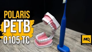 Polaris PETB 0105 TC обзор. Звуковая электрическая щетка с 5 режимами и 3 насадками
