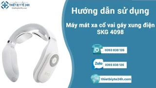 Máy Mát Xa Cổ Vai Gáy Xung Điện SKG 4098 | THIẾT BỊ Y TẾ 24H