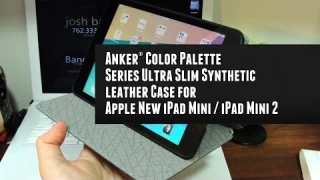 Anker Color Palette Series Ultra Slim Synthetic leather Case for iPad Mini iPad Mini 2 / iPad Mini