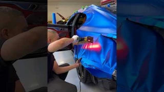 The Best Satin Chrome Wrap Money Can Buy! #carwrapping #carwrap #asmr #asmrsounds #satisfying