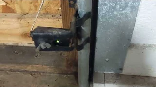 Liftmaster 041A5034 Safety Sensor looks like it's lined up but it's not