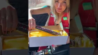 Меняем ручку МКПП на МЕЧ  #shorts #настятуман