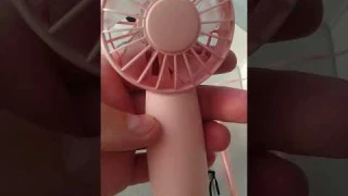 Вентилятор Мини вентилятор на аккумуляторе TOPK USB перезаряжаемый портативный 3-скоросной