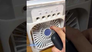 Настольный вентилятор с увлажнителем воздуха, артикул OZON: 1606033360