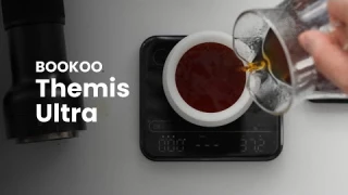 The unbeatable coffee scale in 2025 - The BOOKOO Themis Ultra
