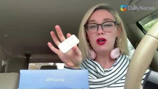 Electric Neck Massager  Smart Remote Control Portable 3D Neck Massage Equipment