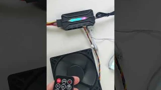 Контроллер для синхронизации вентиляторов с матплатой ARGB 5В 3пин и RGB 4пин 2025