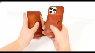 Venito Florence RFID Blocking Leather Wallet Case for iPhone 14