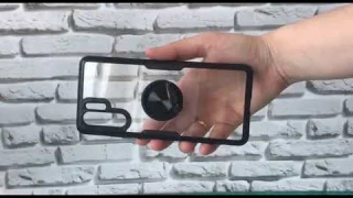 TPU чехол Deen CrystalRing с креплением под магнитный держатель😎