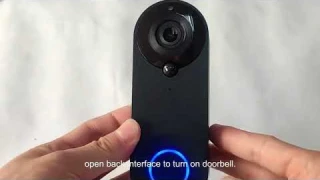 Беспроводной дверной звонок с Wi-Fi и 1080P видеодомофон Tuya Smart Home