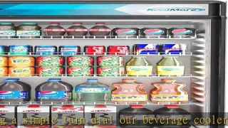 KoolMore Commercial One Glass Door Display Upright Beverage Refrigerator Cooler Merchandiser - 12 C