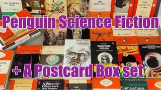 Penguin Science Fiction + Postcard Box Set - Fantastic Vintage Penguin SF Paperbacks!