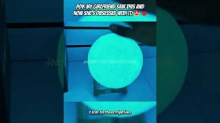 Review Moon Lamp LED Night Light And Demo #shorts
