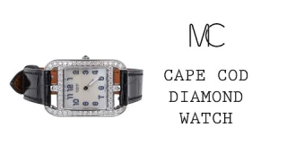 Hermes Cape Cod Timepiece Diamond Watch • MIGHTYCHIC •