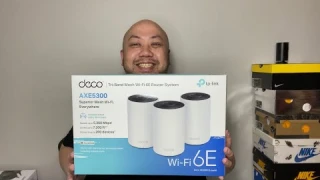 Unboxing TP-Link Newest Deco AXE5300 Wi-Fi 6E Tri-Band Whole-Home Mesh Wi-Fi System