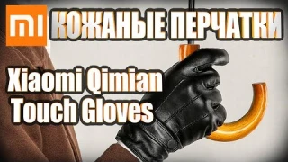 Кожаные перчатки Xiaomi Mi Qimian Touch Gloves. Новинка!!!