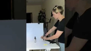 Предметная съёмка. Схема света для каталожной съёмки с одним источником