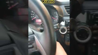 kia rio интересная неисправность