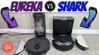 Eureka E10s vs Shark Matrix Plus 2in1 (AV2610WA) Self-Emptying Robot Vacuum and Mop COMPARISON