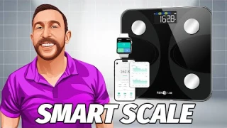 Runstar Smart Scale FSA or HSA Eligible, 8 Electrodes Digital Bathroom Scale for Body Weight