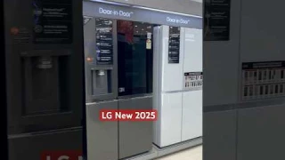 LG side by side refrigerator models 2025