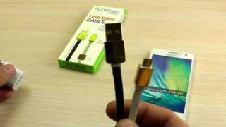 ОБЗОР: Оригинальный Кабель USB - microUSB для Зарядки и Синхронизации (1м) Gelius (Double Side Plug)