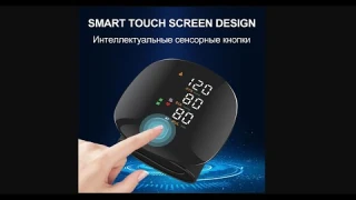 Сфигмоманометр на запястье с функцией измерения артериального давления и пульса на аккумуляторе.