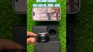Wifi mini camera / spy cam Rs 500/- only 😱 #wificamera #minicamera #spycamera #wifiminicamera