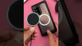 I made my Note 20 ultra magsafe charger/accessory compatible! #Shorts