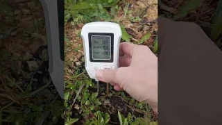 тестирую прибор для измерения температуры, влажности и кислотности почвы. результаты странные