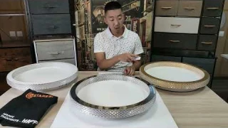 Обзор - ORIENT 80W серия потолочных светодиодных люстр с пультом управления от Estares