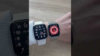 Сравнение Apple Watch 40mm и 44mm