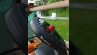 Gardena aqua Bloom set solar powered self watering system.