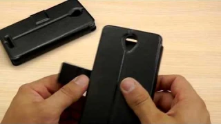 ОБЗОР: Практичный Кожаный Чехол-Книжка для Lenovo A5000 с Функцией Подставки