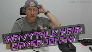 Wavytalk Hair Dryer QL-5917BDC (Quick Review): Ionic Blow Dryer with Diffuser, Fast & Quiet