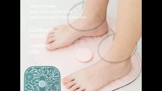 Умный ems массажный коврик для ступней, стимулятор мышц ног, улучшает кровообращение, облегчает боль