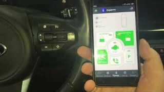 Kia Sorento автосигнализация PRIZRAK-8XL. Управление с телефона, GSM сигнализация с автозапуском