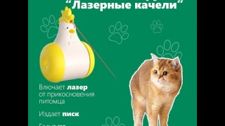 Лазерная игрушка для кошек / Электронная игрушка для кошек / Игрушка для кота / Дразнилка