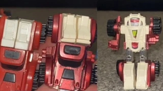 Transformers generation one Mexican Swerve. Crazy IGA South American G1 variant minibot gears swears