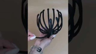 Электрический массажёр для головы с 12 "конечностями" 🥰👻 3 режима вибрации 👍