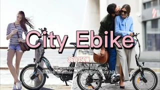 20 Inch Electric City Bike | KAISDA K7