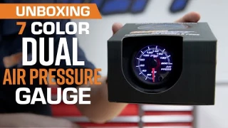 Unboxing | GlowShift 7 Color Series Dual Air Pressure Gauge