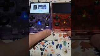 Clone vs Authentic r36s Boot Comparison, how does yours boot? #r36s #retrogaming #handheld