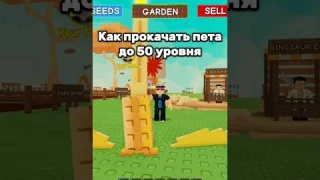 Как быстро прокачать любого питомца на 50 и больше уровень в Grow a garden #roblox #роблокс