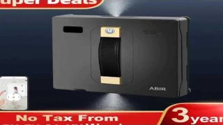 Robot Window cleaner ABIR WD8,Dual Water Spray,Smart Memory,High Vacuum Suction,