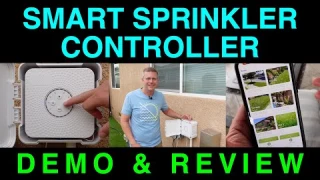 Smart WiFi Sprinkler Controller by Imolaza Demo & Review for Irrigation System and App