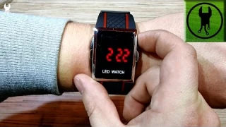 Часы наручные LED WATCH из Китая